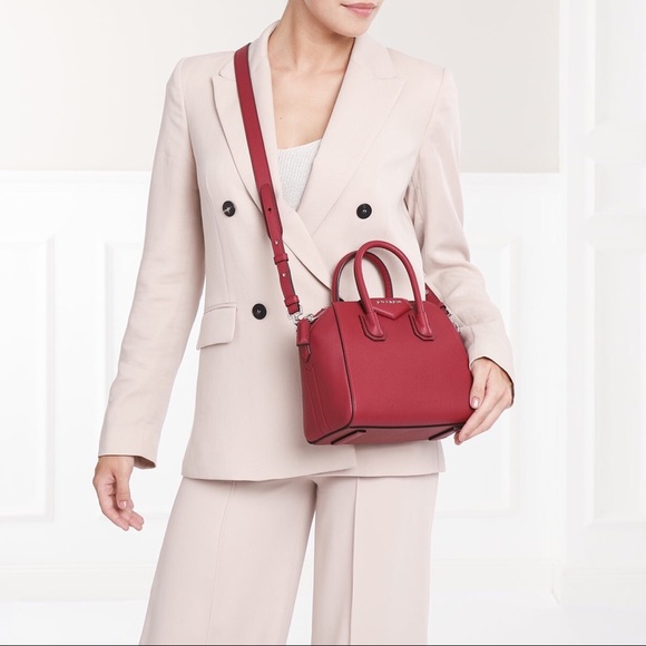 New Givenchy Antigona Mini Sugar Leather Satchel - Picture 8 of 8